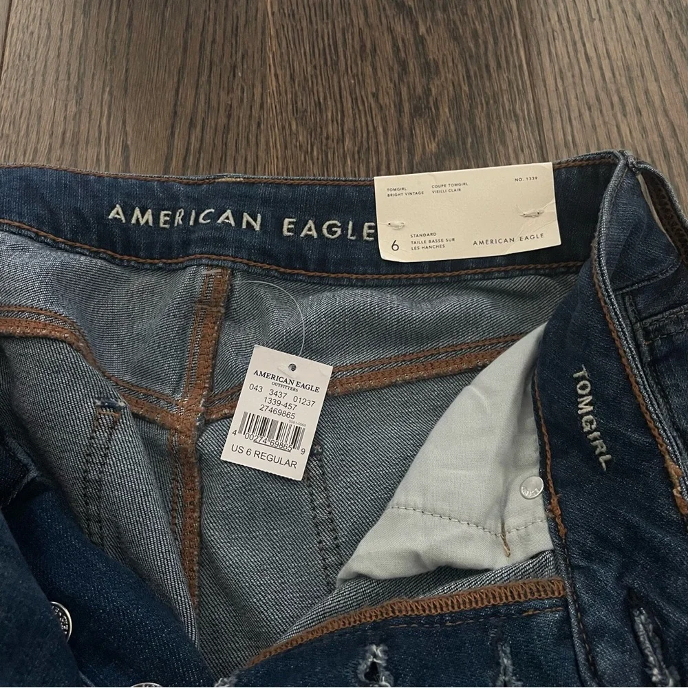 American Eagle Classic Blue Women's Jeans - Picture 5 of 6